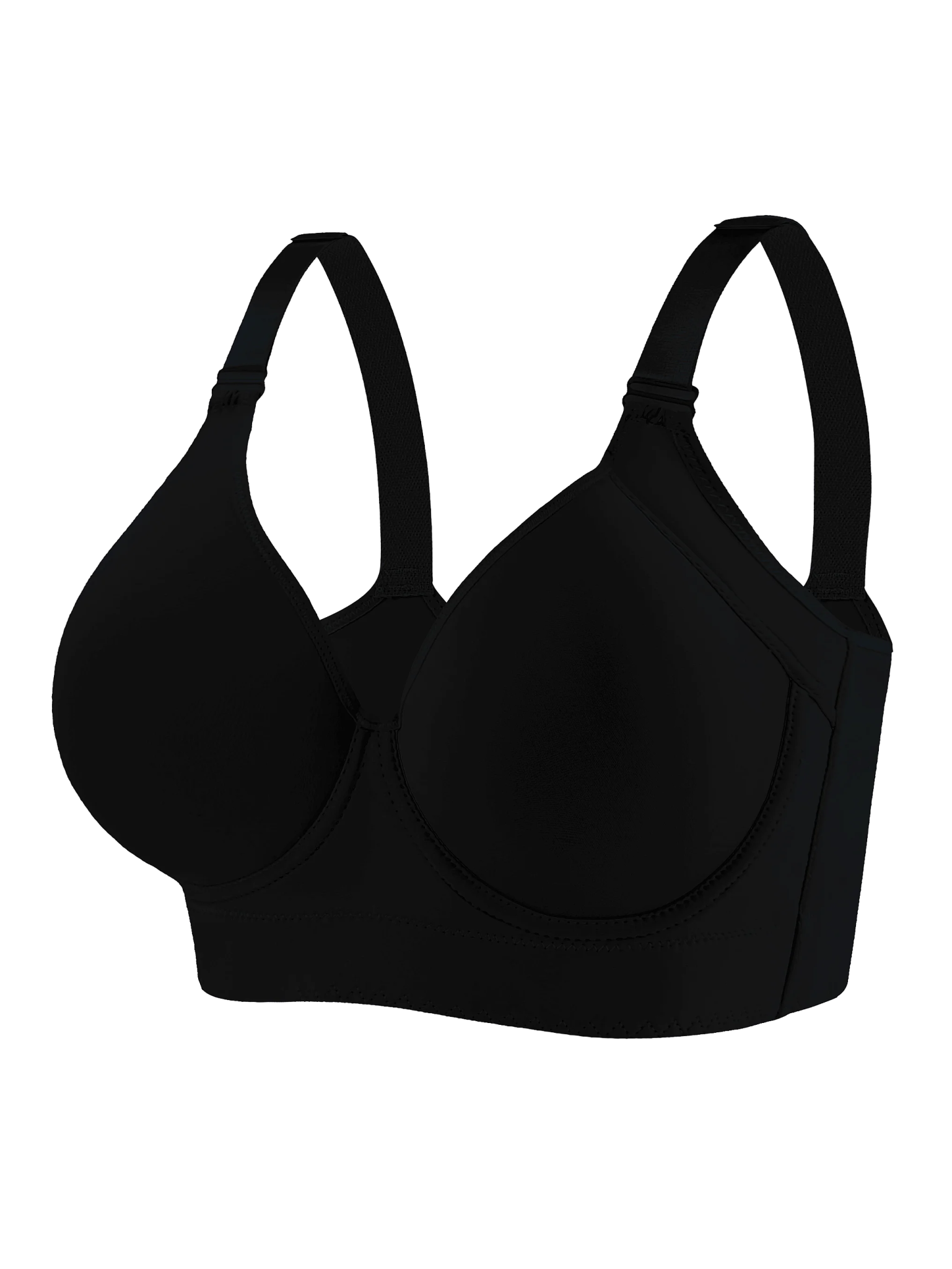Western sizes of underwear  with steel rims, gathered together to prevent sagging, sporty and beautiful back, deep V-bra