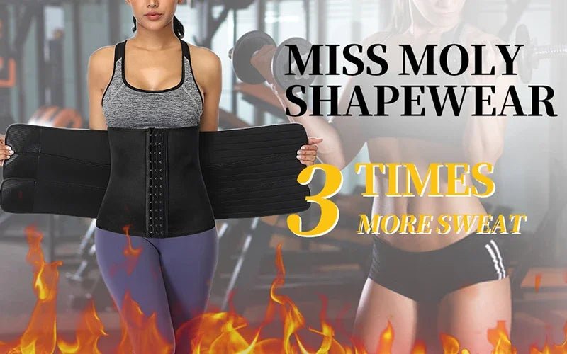 Neoprene Sweat Body Shaper Waist Trainer Belts Shapewear Girdle Tummy Control Slimming Fat Burning Postpartum Sheath Belt