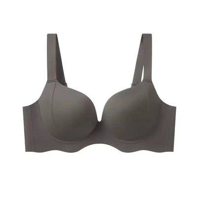 Large Size Underwear for Women with Breathable Large Breasts Small Strapless Bra Without Steel Rings Adjustable Anti-sagging Bra