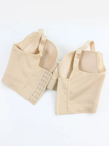 Western sizes of underwear  with steel rims, gathered together to prevent sagging, sporty and beautiful back, deep V-bra