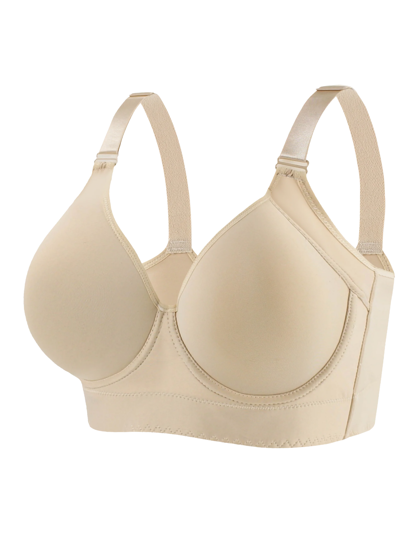 Western sizes of underwear  with steel rims, gathered together to prevent sagging, sporty and beautiful back, deep V-bra