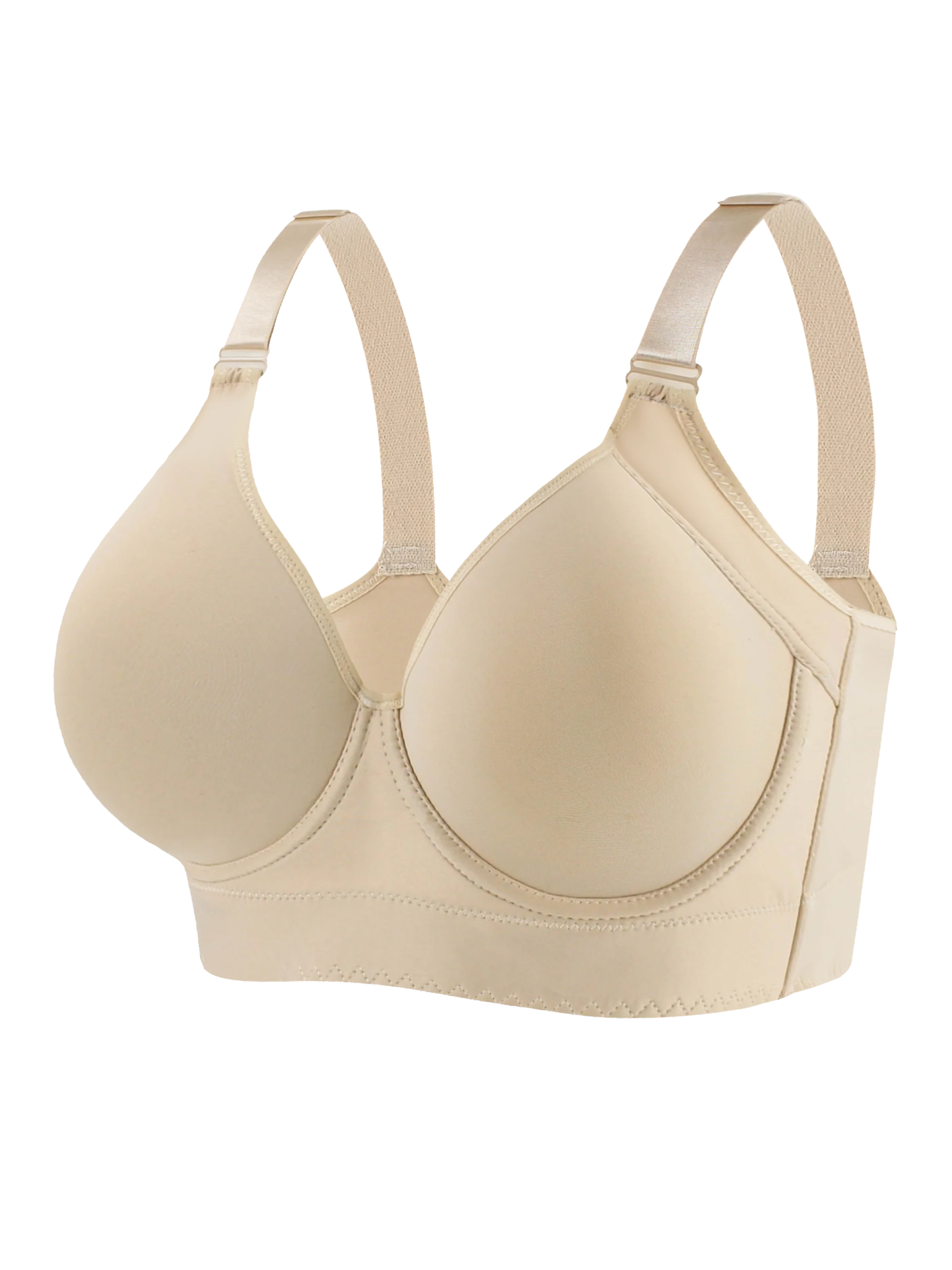 Western sizes of underwear  with steel rims, gathered together to prevent sagging, sporty and beautiful back, deep V-bra