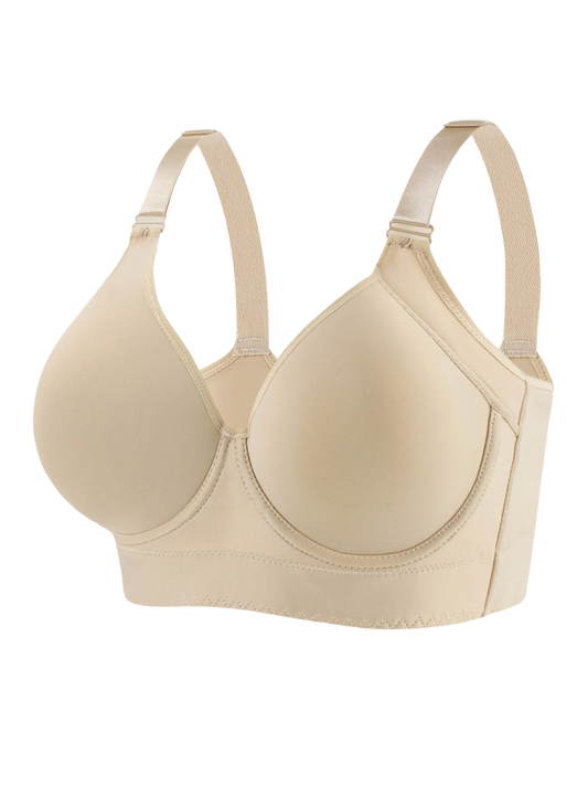 Western sizes of underwear  with steel rims, gathered together to prevent sagging, sporty and beautiful back, deep V-bra