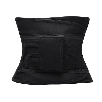 Unisex Black Postpartum Belly Band Casual Four Seasons Adult Waist Cincher Trimmer with Sticker for Women Body Shaper