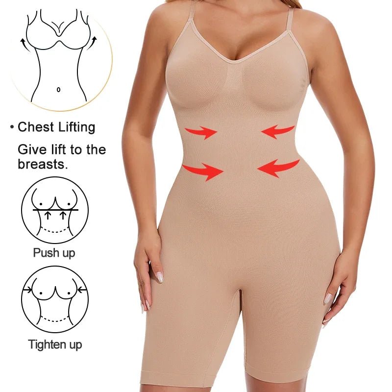 Miss Moly Shapewear Bodysuits Womens Tummy Control Full Body Shaper Thigh Slimmer Shorts Corset Slimming Underwear Fajas