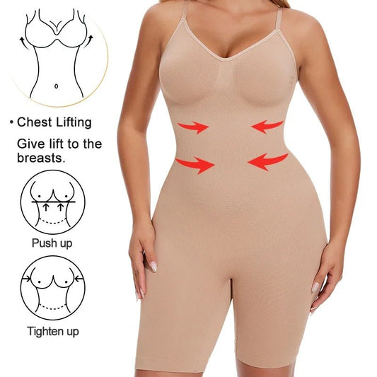 Miss Moly Shapewear Bodysuits Womens Tummy Control Full Body Shaper Thigh Slimmer Shorts Corset Slimming Underwear Fajas